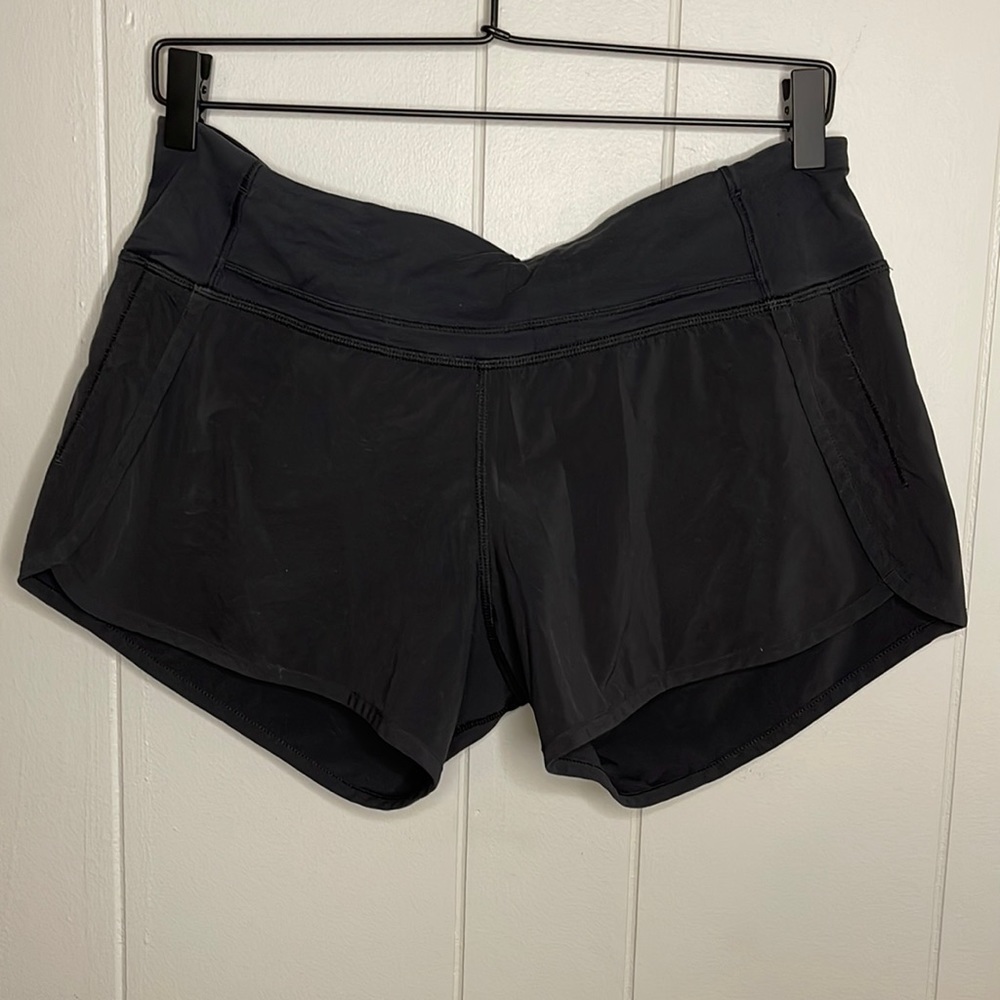 Lululemon Black Run Times Shorts